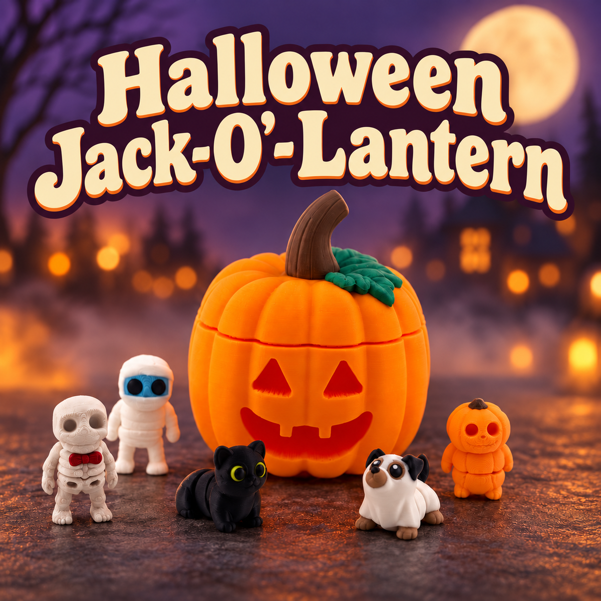 Halloween Jack-O'-Lantern CritterPod™