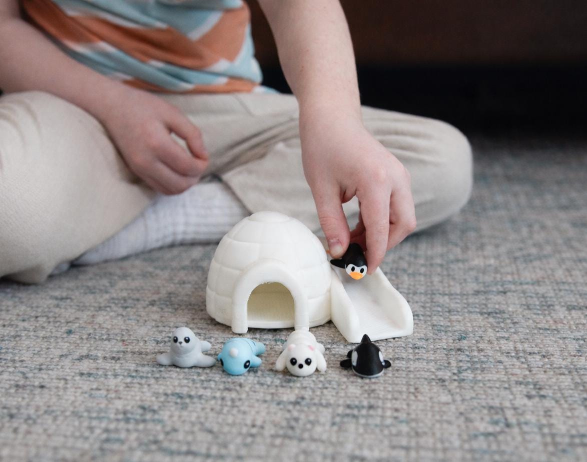 Igloo Arctic CritterPod™ Playset | Screen-Free Imaginative Play