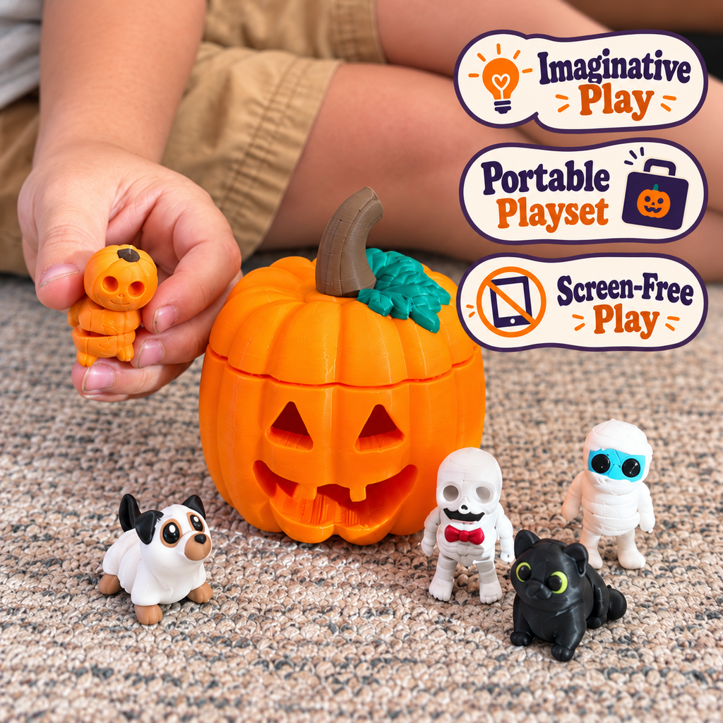 Halloween Jack-O'-Lantern CritterPod™