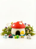 Mushroom Garden CritterPod™ Playset | Screen-Free Imaginative Play