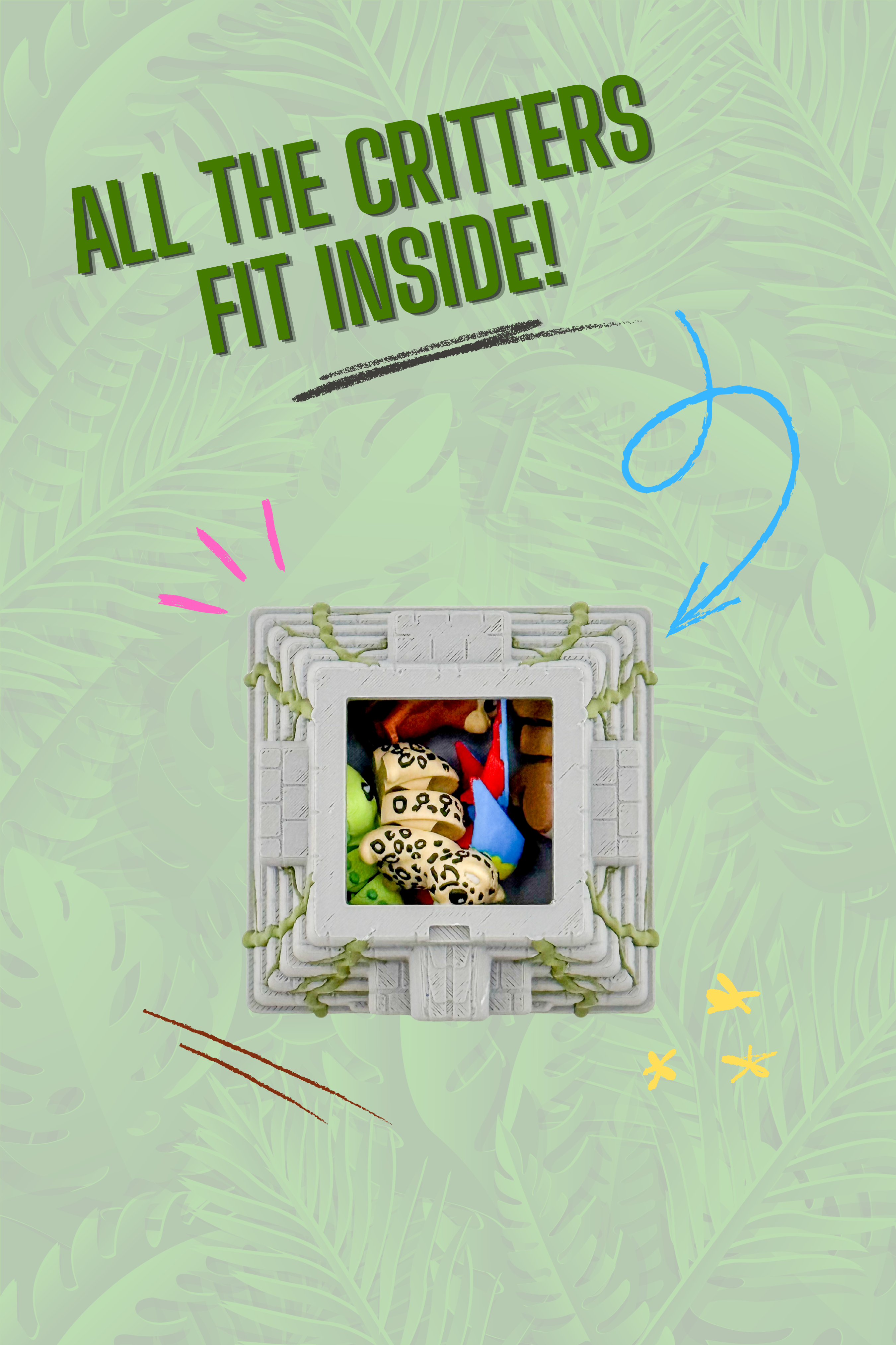 Rainforest Temple CritterPod™ (Wholesale)