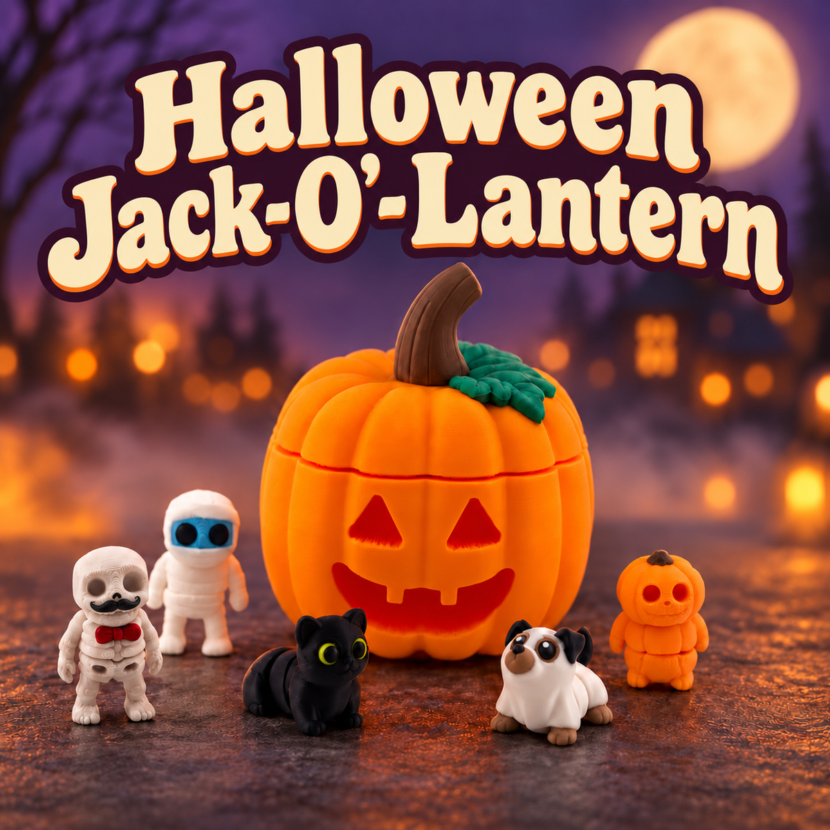 Halloween Jack-O'-Lantern CritterPod®