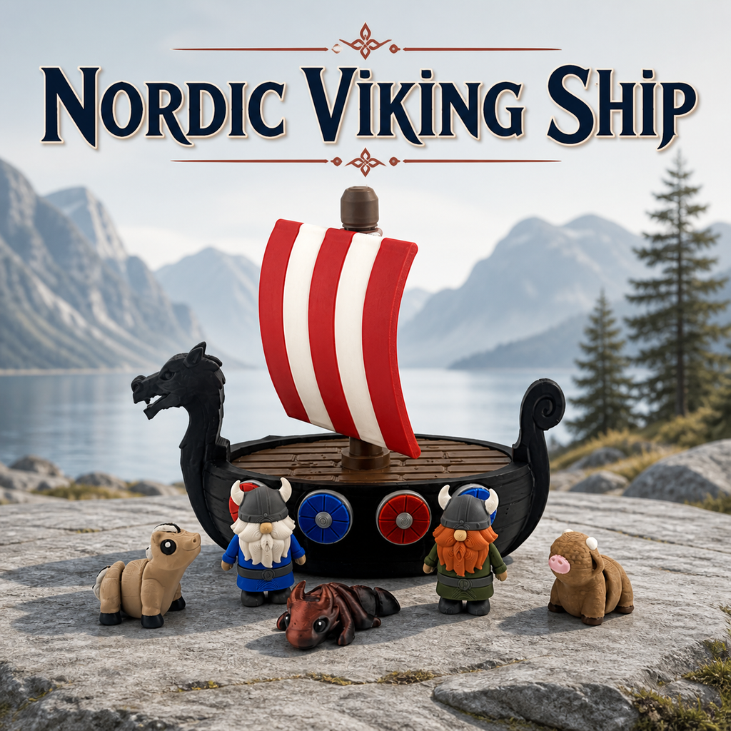 Nordic Viking Ship CritterPod™