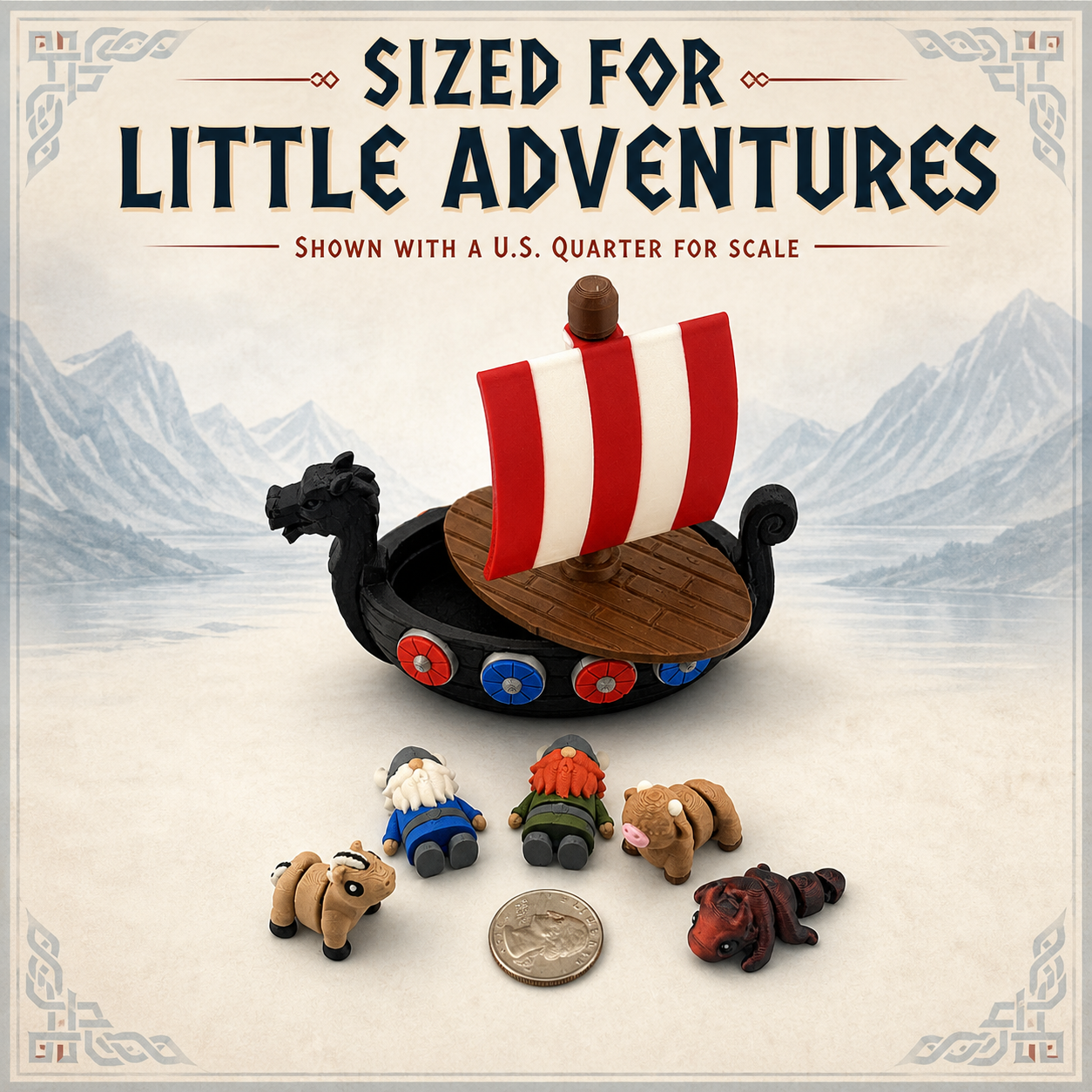 Nordic Viking Ship CritterPod™