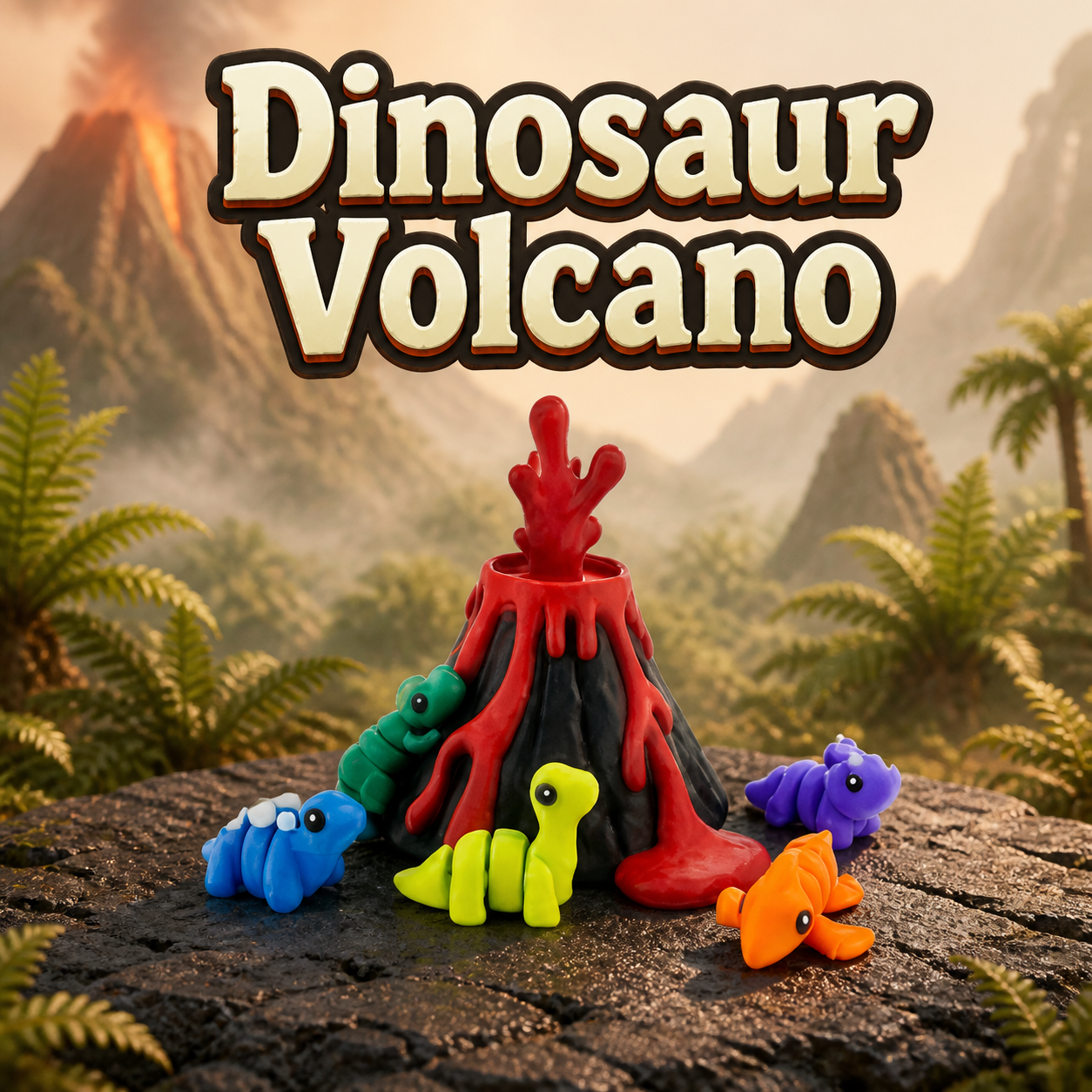 Dinosaur Volcano CritterPod™