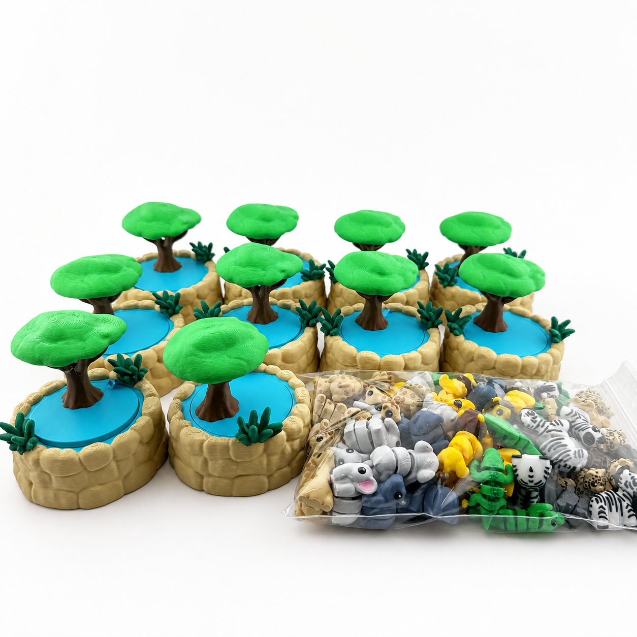 African Safari Fill-Your-Own CritterPod™ Party Pack