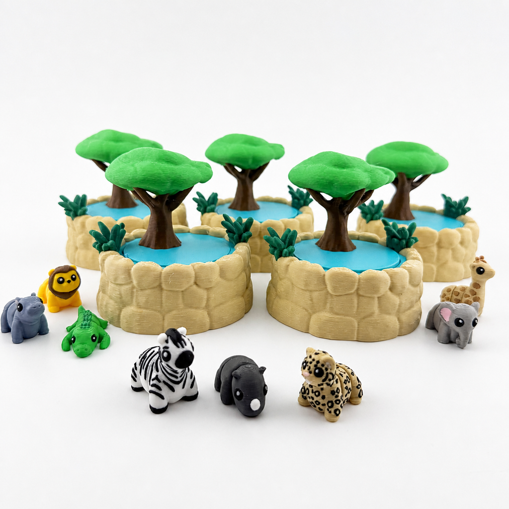 African Safari Fill-Your-Own CritterPod™ Party Pack