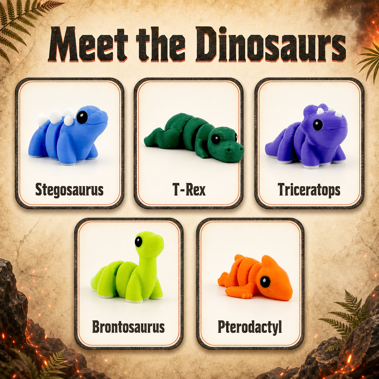 Dinosaur Volcano CritterPod™