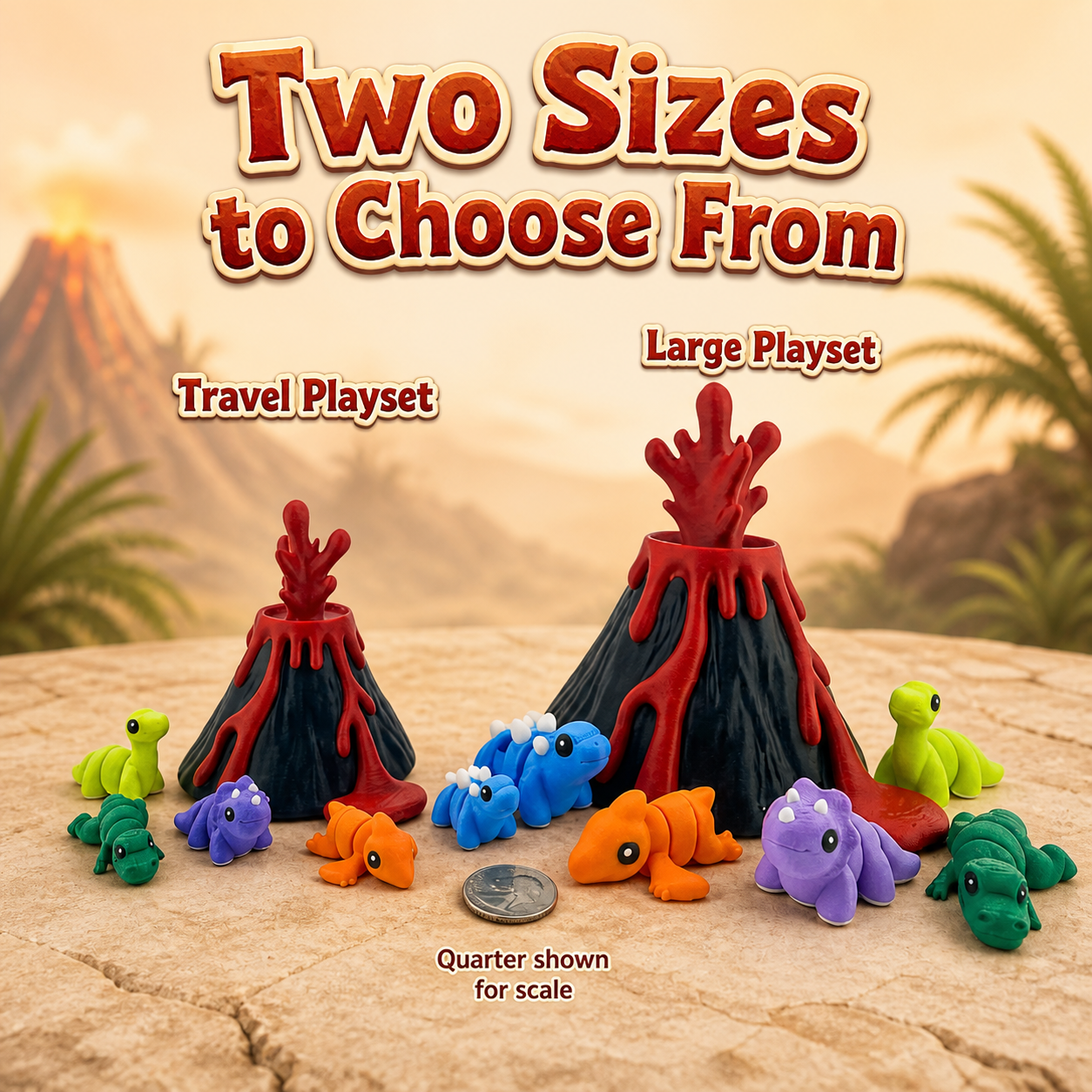 Dinosaur Volcano CritterPod™