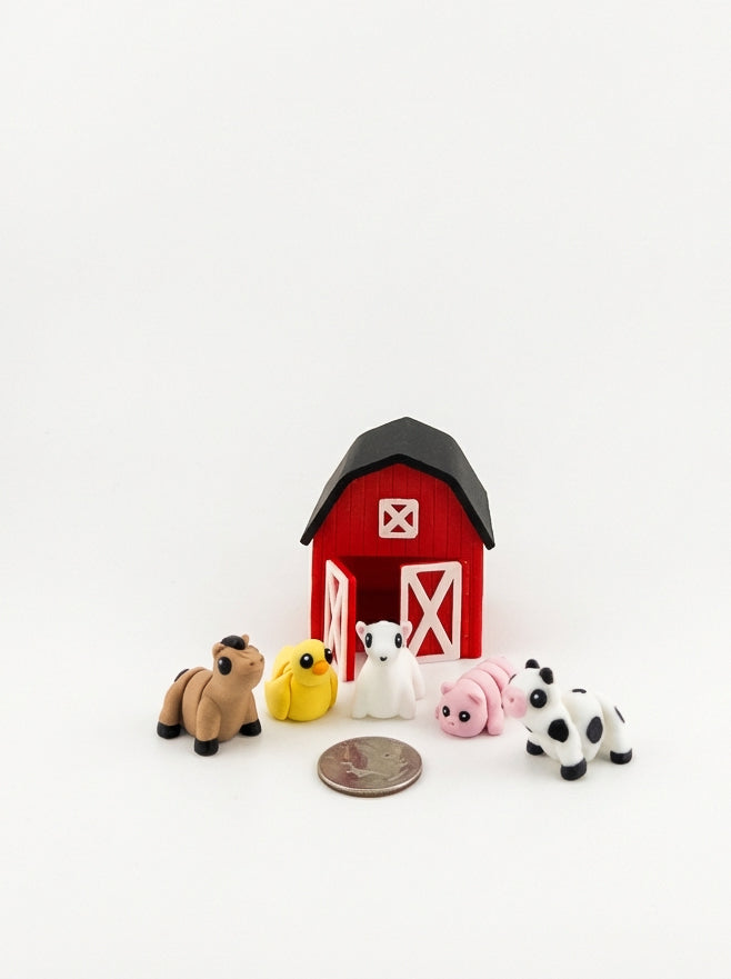 Barn Farm CritterPod™ Playset | Screen-Free Imaginative Play