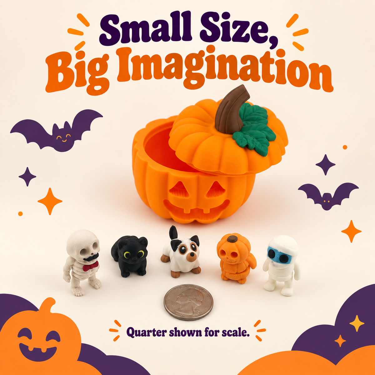 Halloween Jack-O'-Lantern CritterPod™