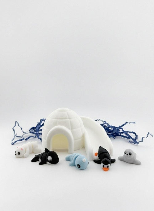 Igloo Arctic CritterPod™ Playset | Screen-Free Imaginative Play