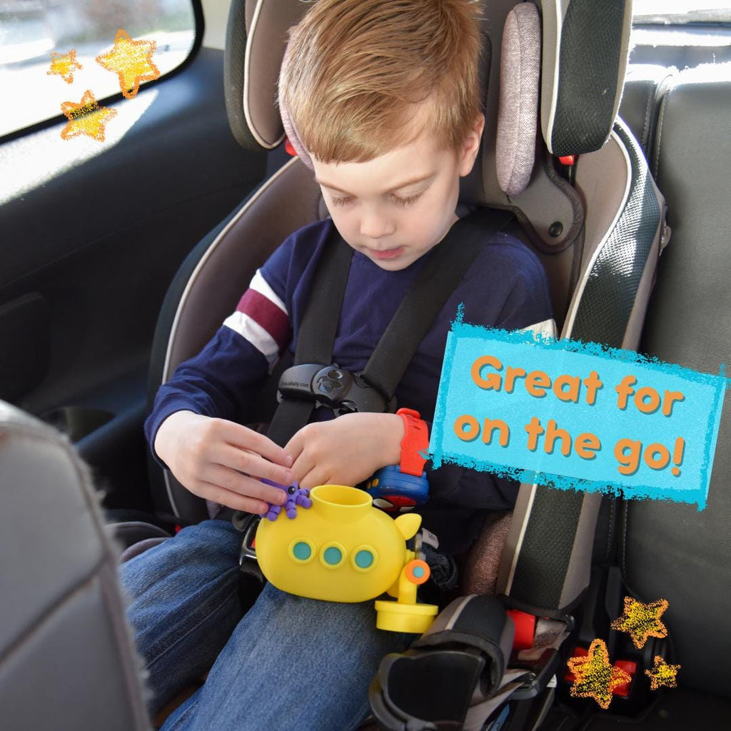 Submarine Ocean CritterPod full set - screen-free sensory play for kids ages 3 and up